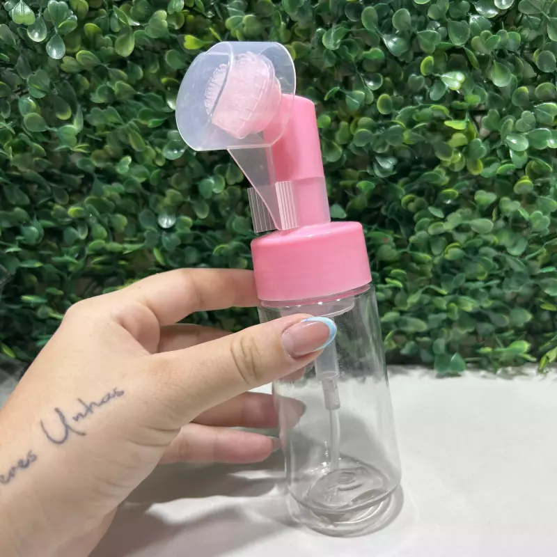 Pump Espuma Escovinha Medio Rosa