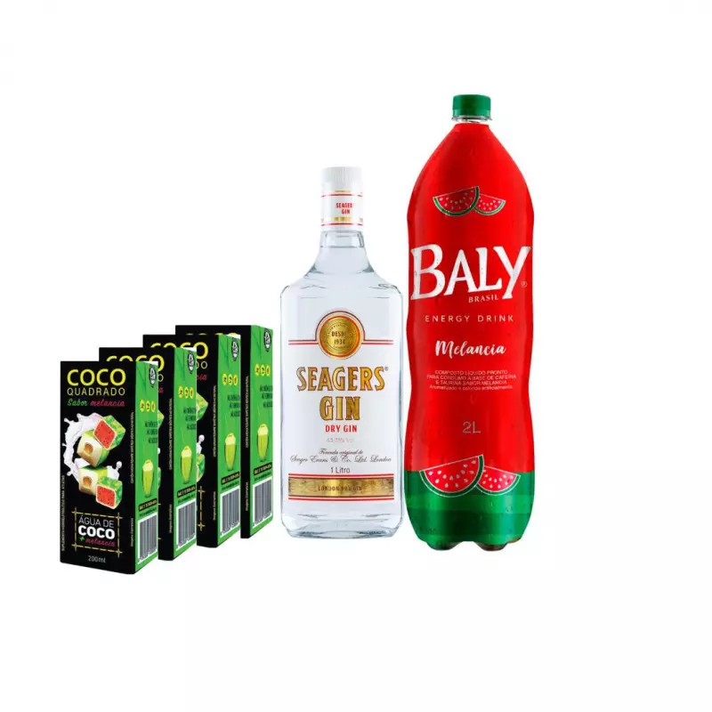 Combo Gin Seagers + Baly 2 litros