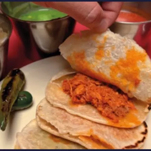 GORDITA DE DESHEBRADA