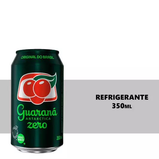 Guaraná Antárctica zero lata 350 ml