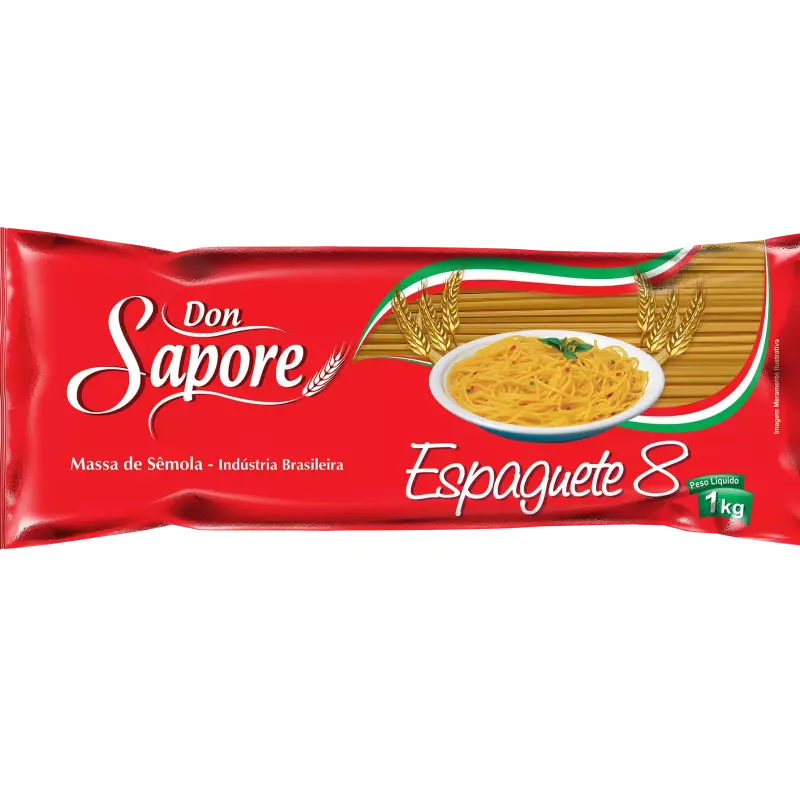Macarrão don sapore n8  1kg