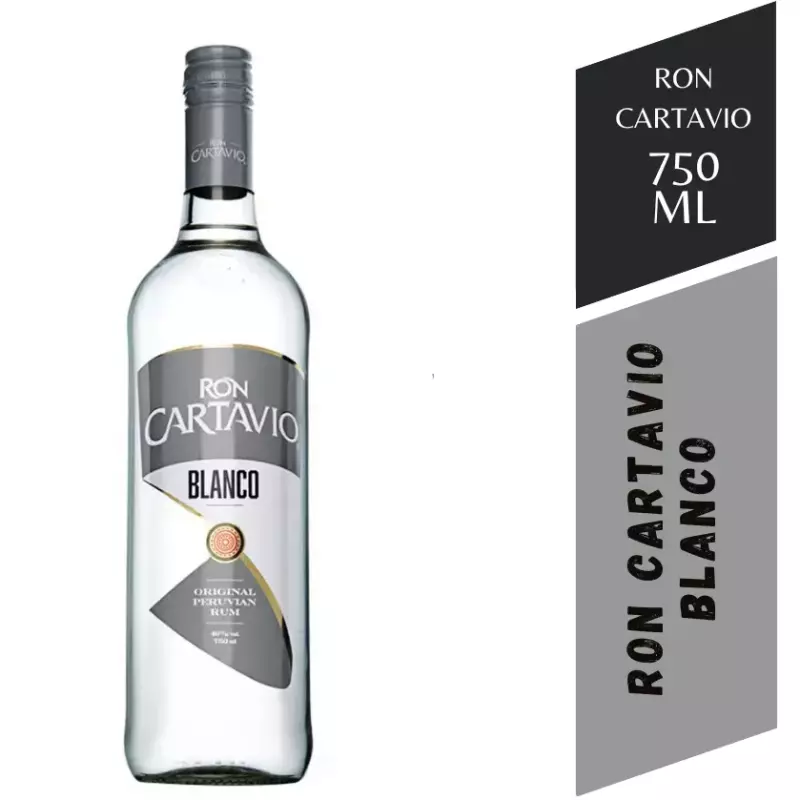 Ron Caratvio Blanco - 750 Ml