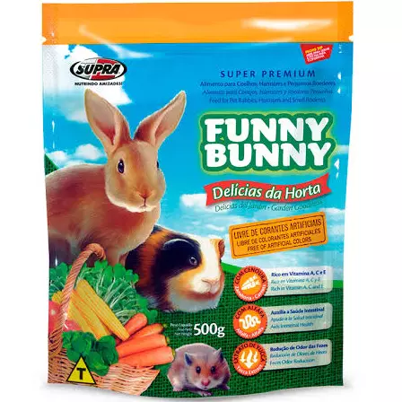 FUNNY BUNNY DELÍCIAS DA HORTA 500 G