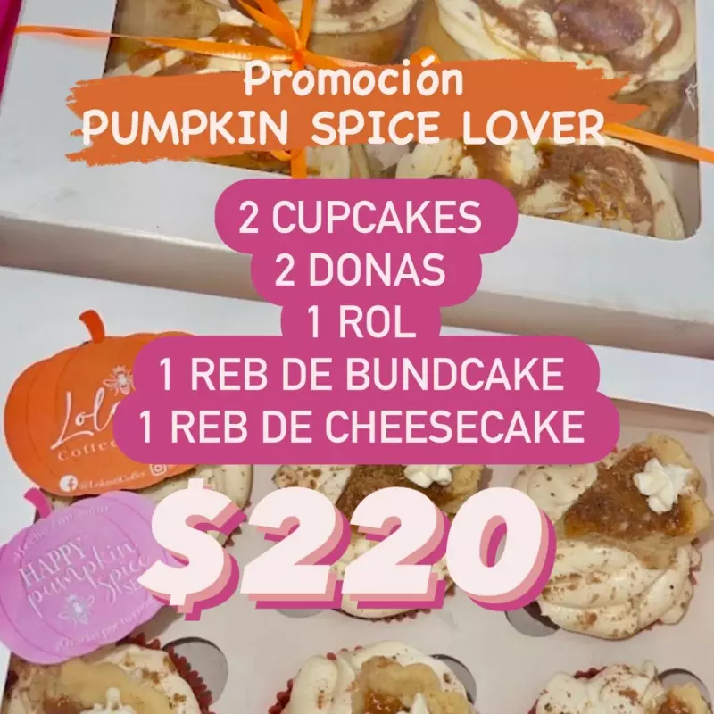 Promoción Pumpkin Spice Lover