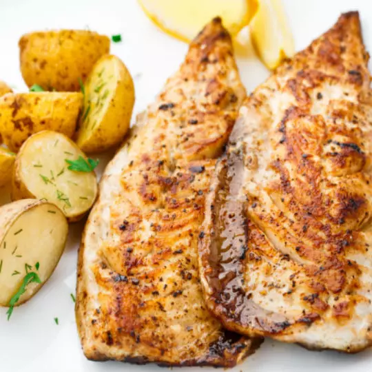 Filete de mero a la plancha