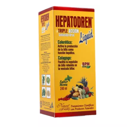 PRODUCTO HEPATODREN LIQUIDO 240 ML