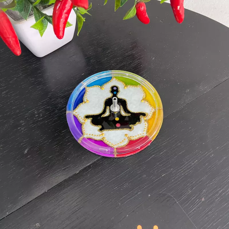 Incensario Chakras Redondo
