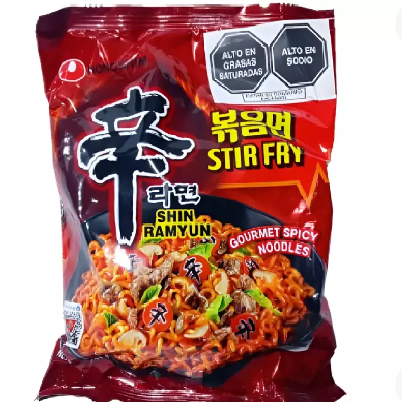 🍜  Shin Ramyun Stir Fry Picante
