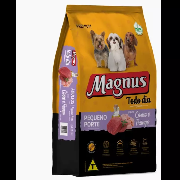 RAÇÃO MAGNUS TODO DIA /PEQUENO PORTE