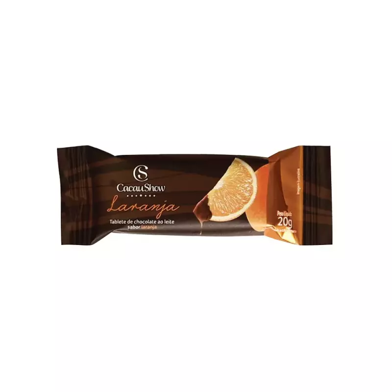 Tablete ao Leite de Laranja 20g