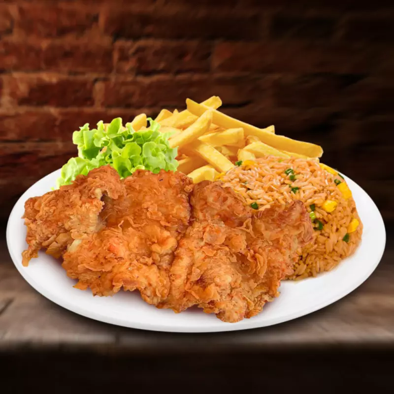 Pechuga Broaster + Chaufa