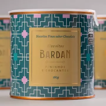 Biscoitos Bardan Chocolate 180g.