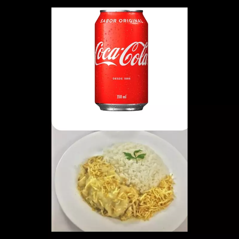 COMBO FRICASSÊ EXECUTIVO+COCA LATA