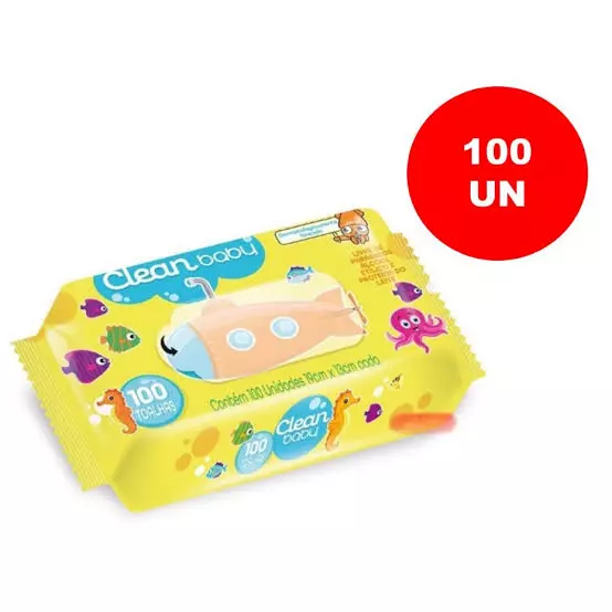 Toalha Umedecida Lencinho 100und