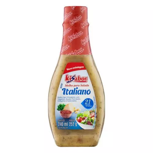 Molho Italiano Kisabor 252g