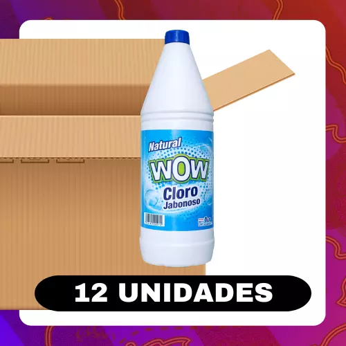 Bulto Wow Cloro Jabonoso 1l