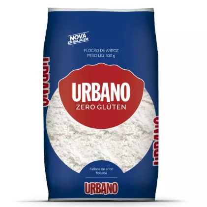 Flocao de Arroz Urbano 500g