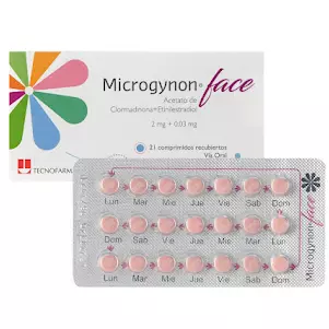 MICROGYNON FACE 2MG + 0.03MG 21 COMP