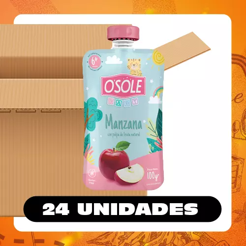 Bulto Osole Compota Manzana 100g