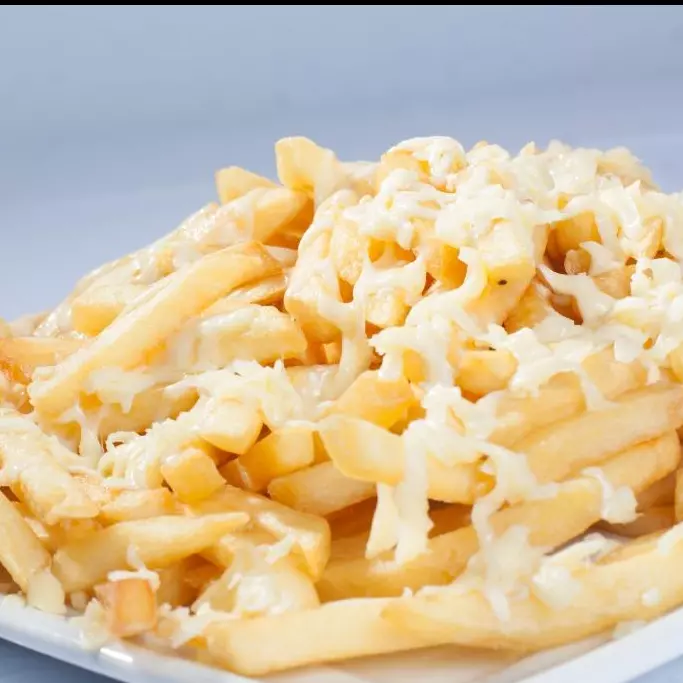 fritas com queijo