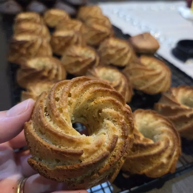 Muffin de limão siciliano e hortelã