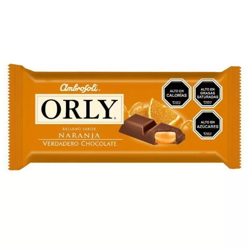 Chocolate Orly Naranja 115 grs