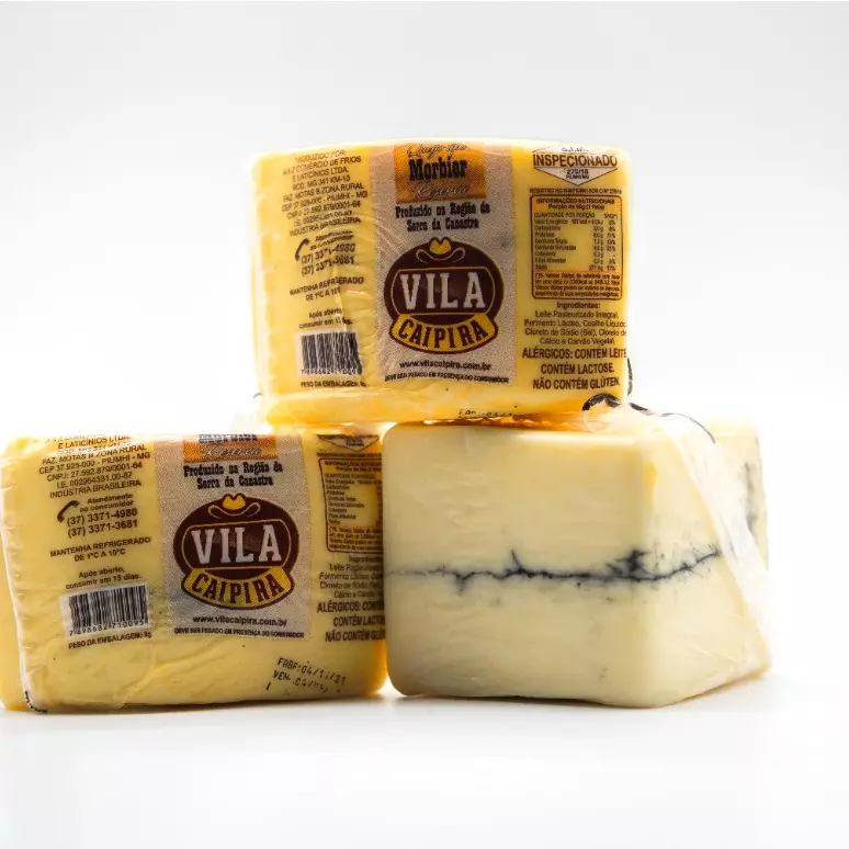 384 - Queijo Tipo Morbier - Vila Caipira