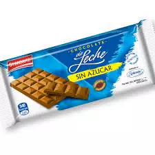 tableta de chocolate Leche sin azuca