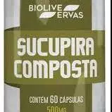 SUCUPIRA COMPOSTA - 60 CÁPS - 500 MG