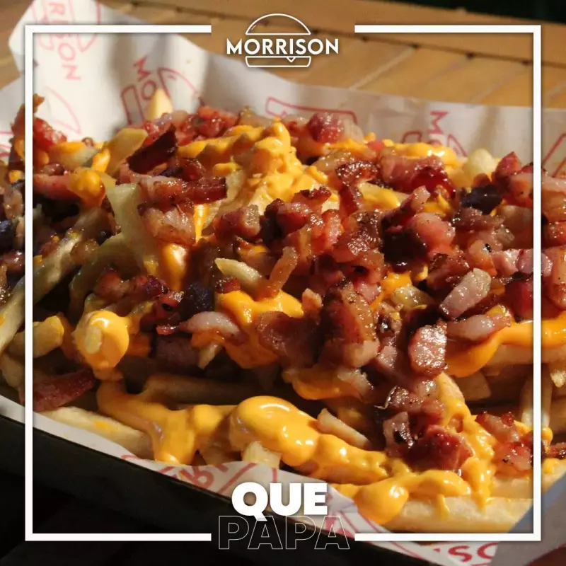 PAPAS GRANDES CON CHEDDAR Y PANZ