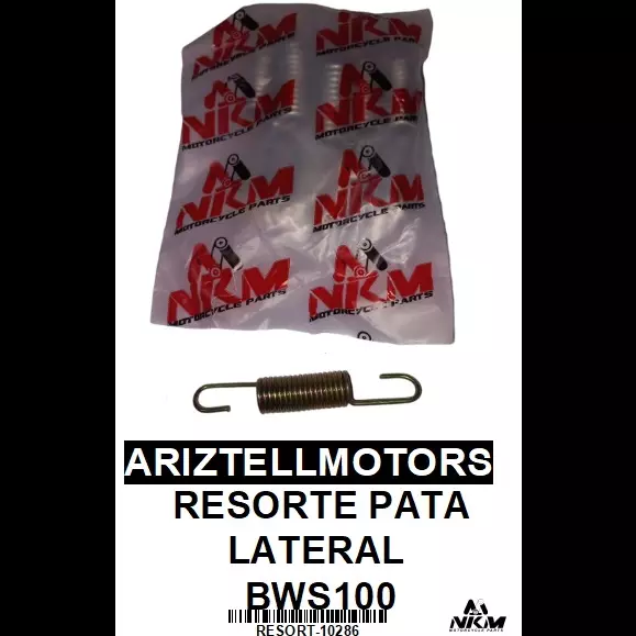 RESORTE PATA LATERAL BWS100