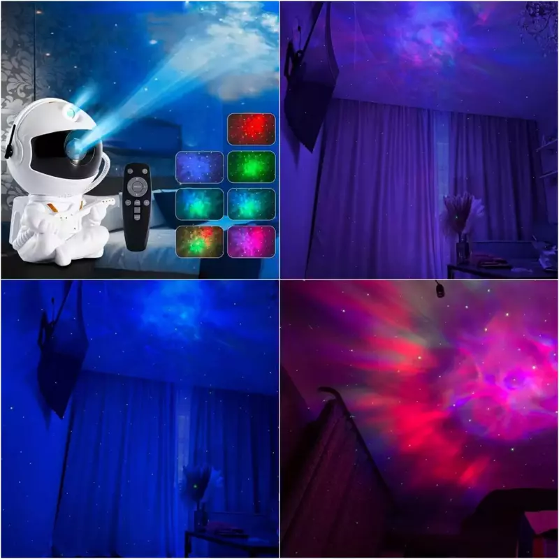 ASTRONAUTA PROYECTOR DE GALAXIAS