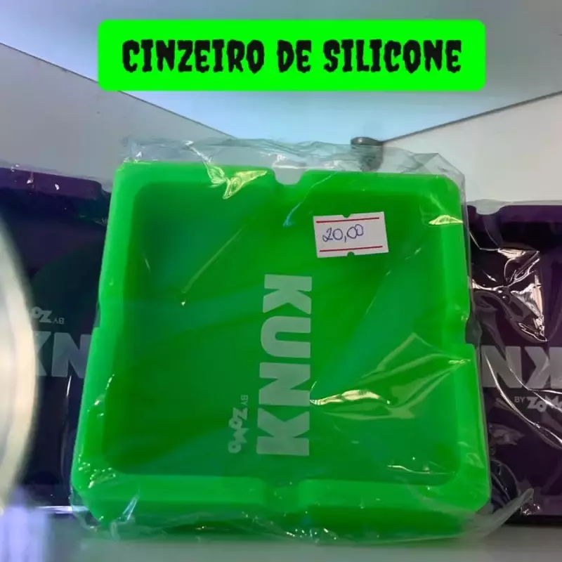 Cinzeiro de silicone