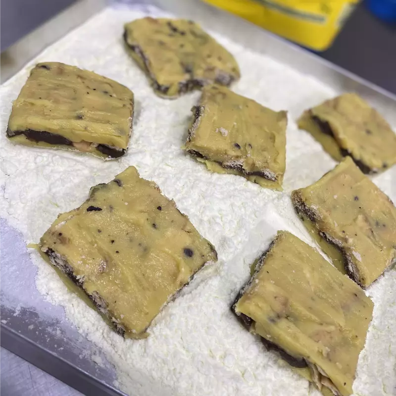 Palha italiana Maracujá e brigadeiro