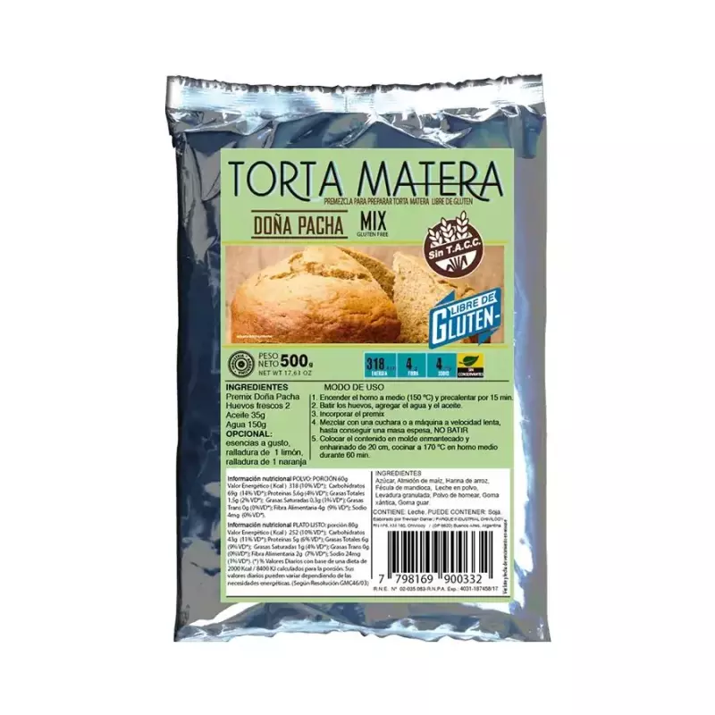 Torta Matera Doña Pacha