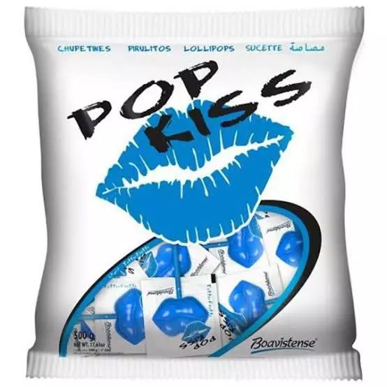 PIRULITO POP KISS TUTTI FRUT 500G