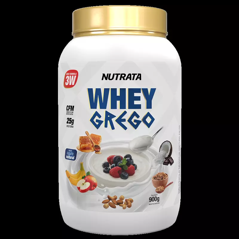 Whey Grego 900g Nutrata