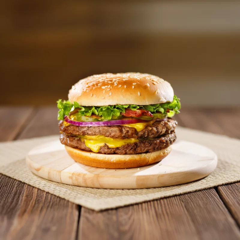 Hamburguesa doble carne