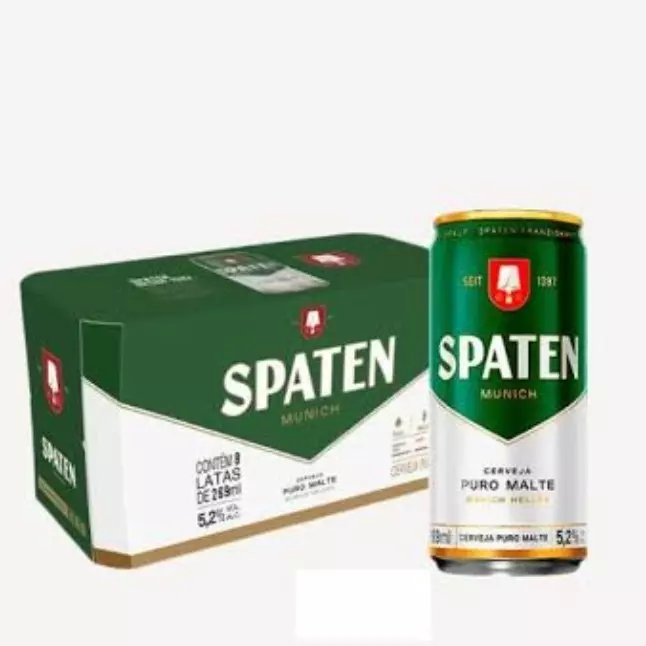 Pack Spaten c/8un Lata 269ml