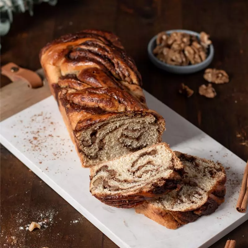 Babka de Canela y Nueces