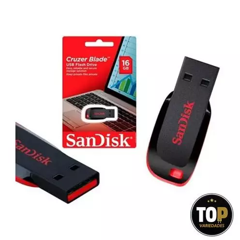 Pen Drive 16gb Cruzer Blade Usb2.0 Sandisk
