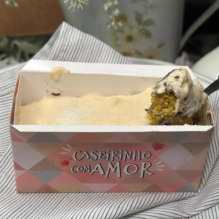Bolo Caseirinho - Ninho Cremoso