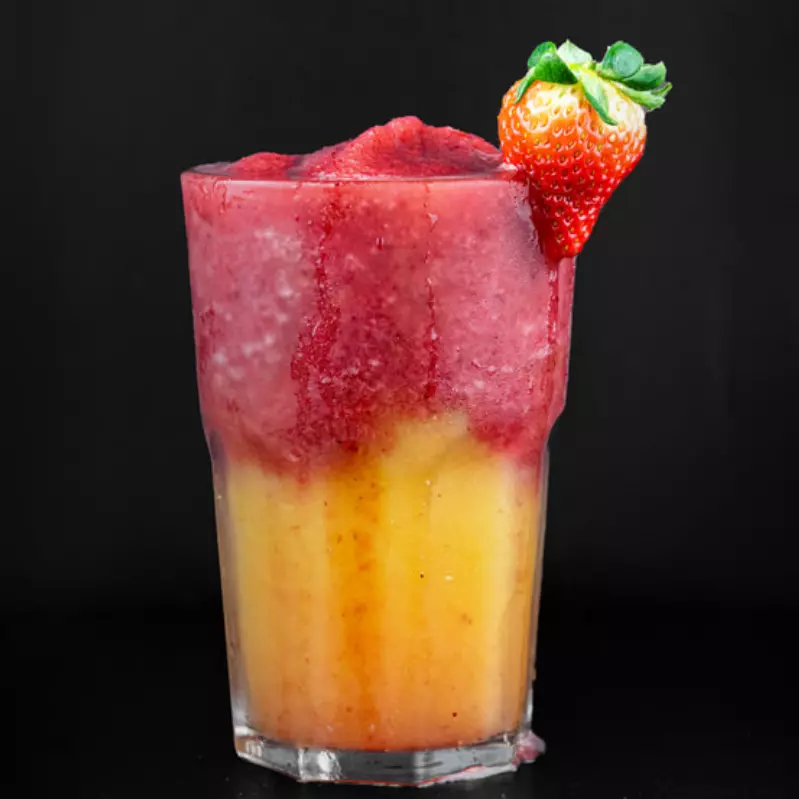 Suco morango c/ laranja