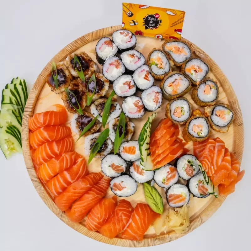 Combinado 52 peças + 10 hot