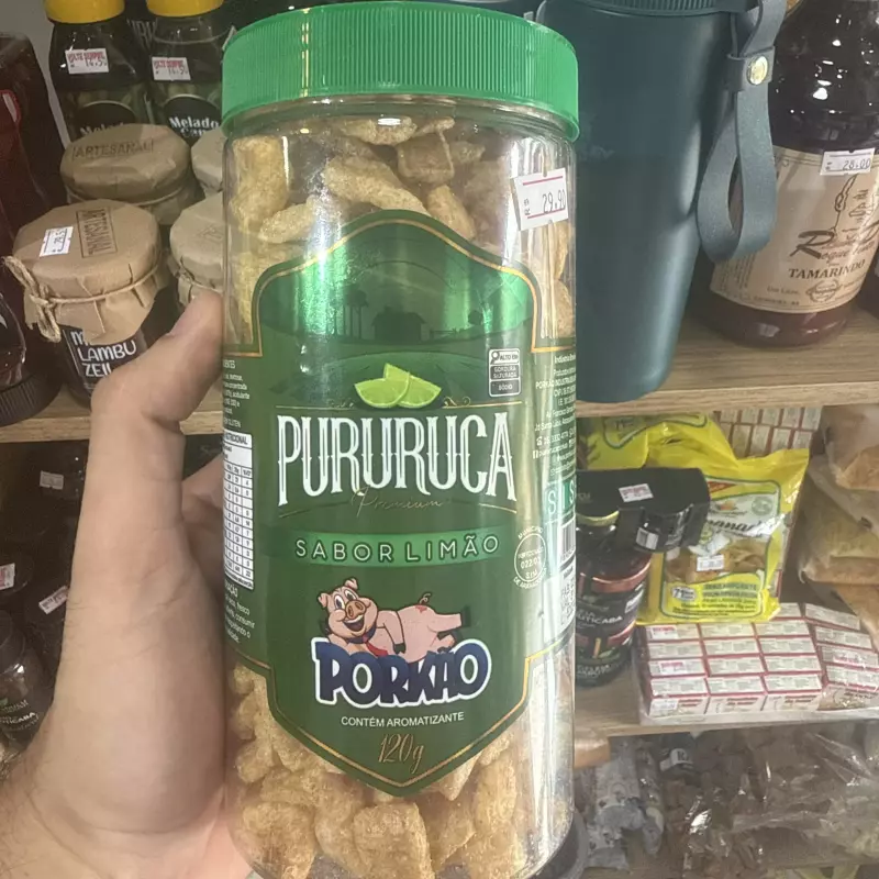 Pururuca Sabor Limão