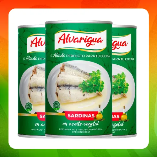 Bulto Alvarigua Aceite Vegetal 170g