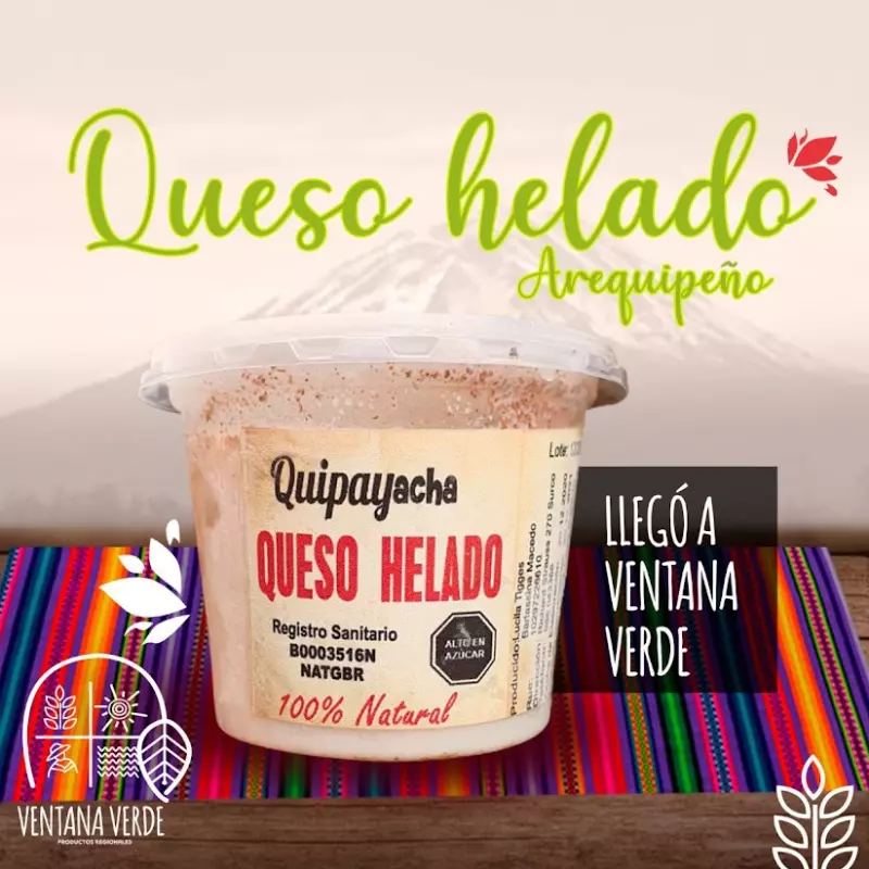QUESO HELADO  AREQUIPEÑO
