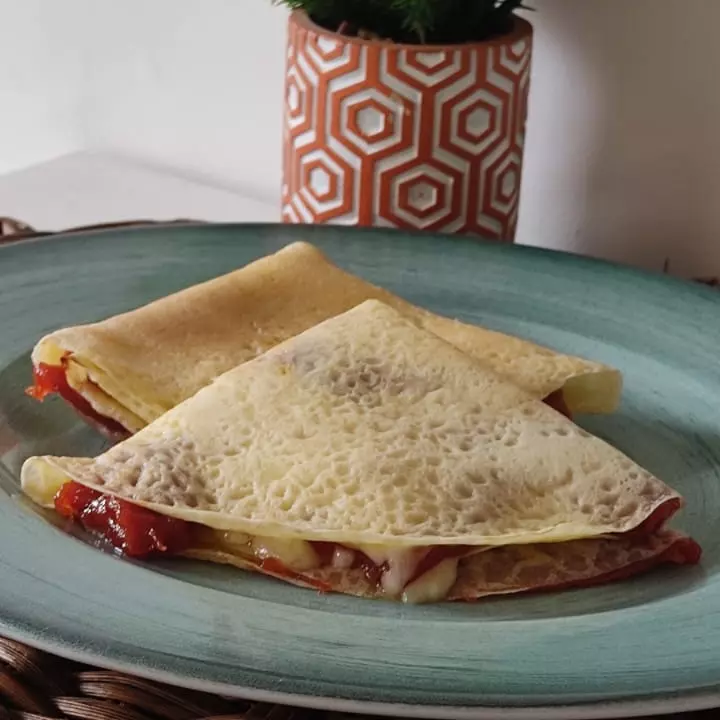 Crepe Romeu e Julieta