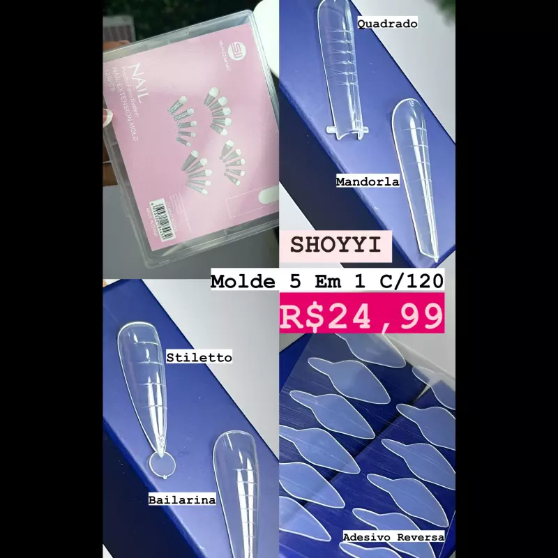 Molde F1 5 Em 1 Shoyyi C/120