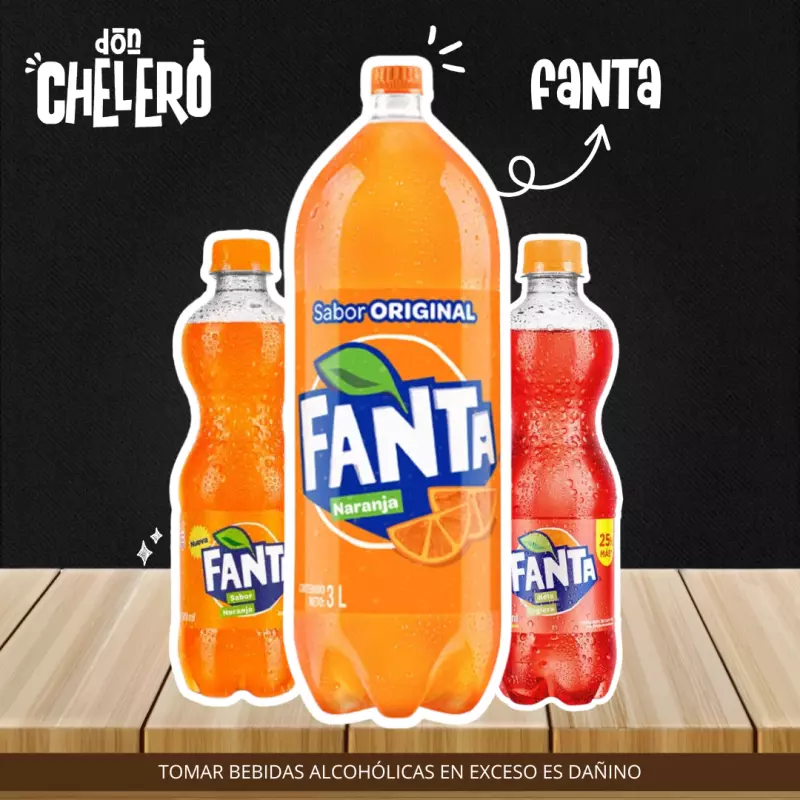 GASEOSA FANTA
